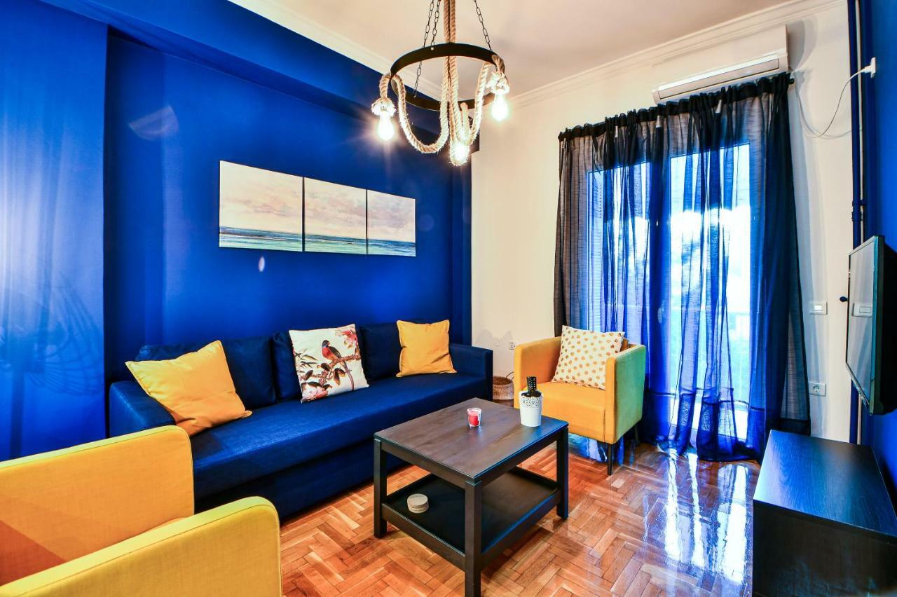 Cozy Blue Apartment By Zain Atina Dış mekan fotoğraf