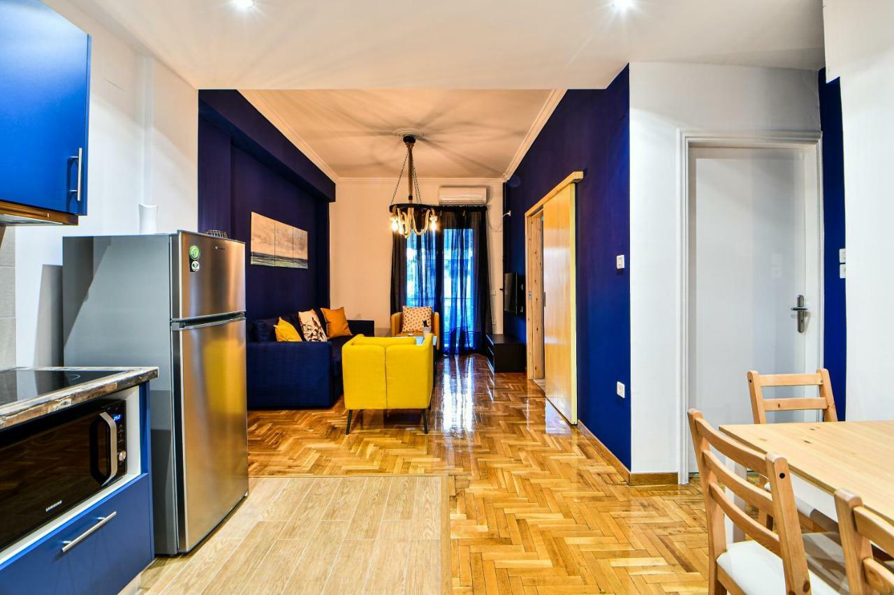 Cozy Blue Apartment By Zain Atina Dış mekan fotoğraf