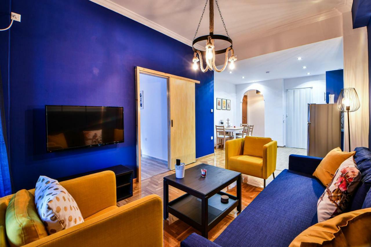 Cozy Blue Apartment By Zain Atina Dış mekan fotoğraf